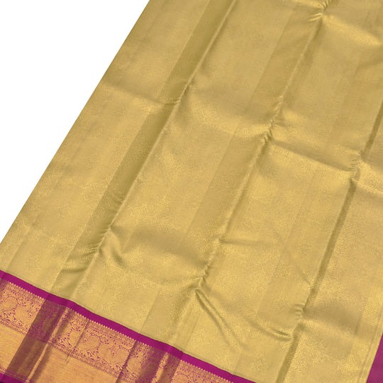 Gold Tissue Kanchipuram Silk Saree